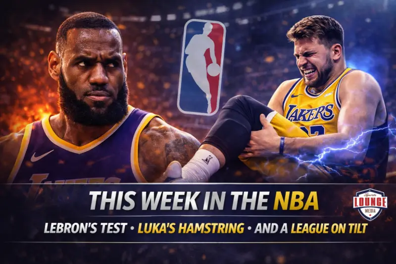 This Week in the NBA: LeBron's Test, Luka's Hamstring, and a League on Tilt
