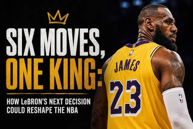 Six Moves, One King: How LeBron's Next Decision Could Reshape the NBA