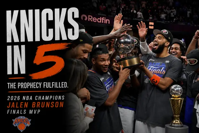 KNICKS IN 5: THE PROPHECY FULFILLED
